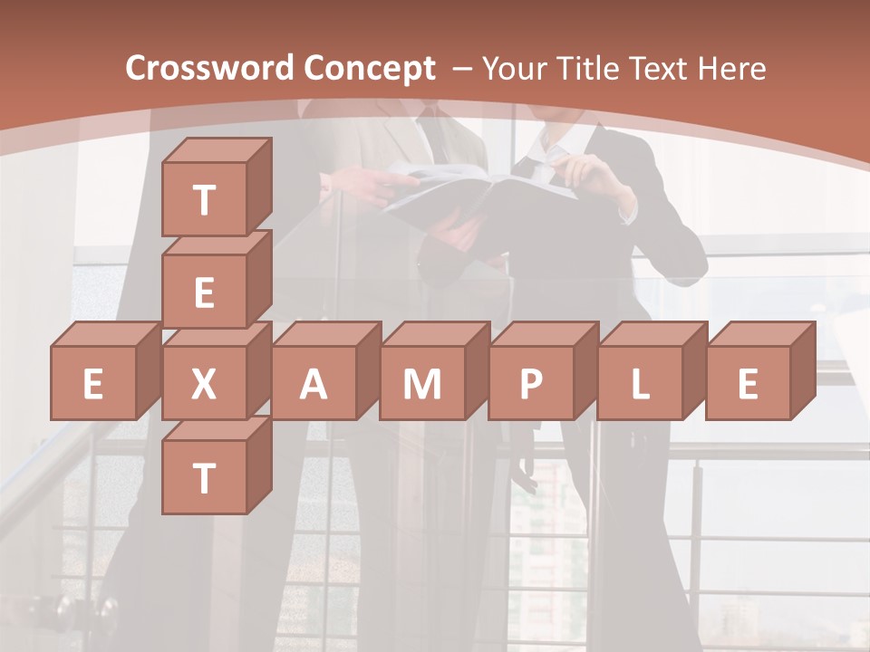 Construction Residential Hand PowerPoint Template