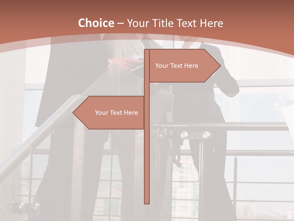 Construction Residential Hand PowerPoint Template