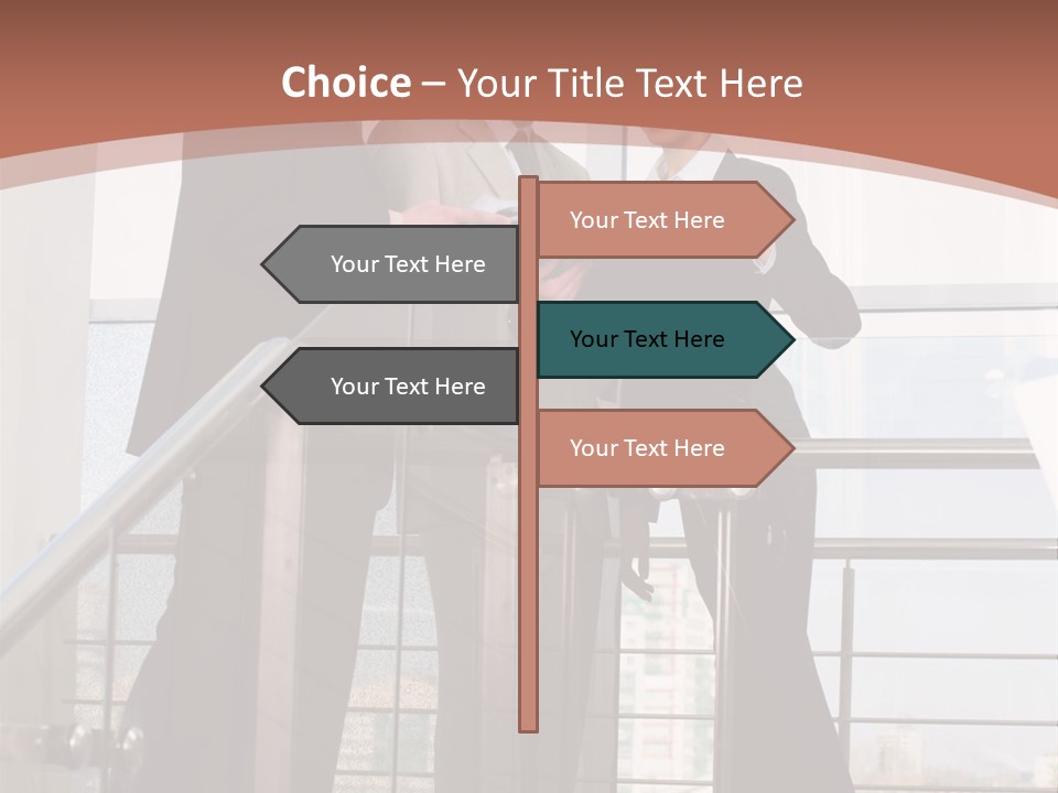 Construction Residential Hand PowerPoint Template