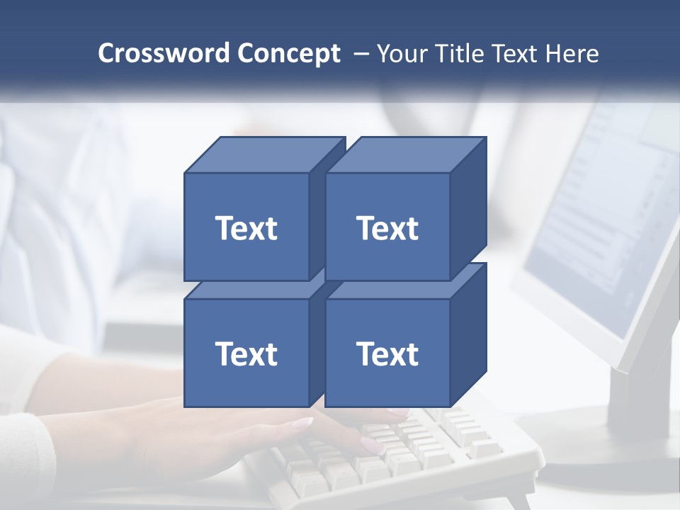 Construct Blue Sky Park PowerPoint Template