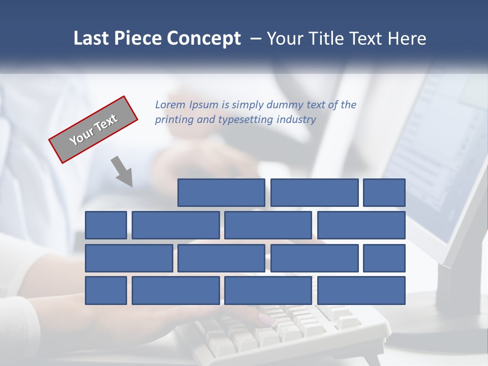 Construct Blue Sky Park PowerPoint Template