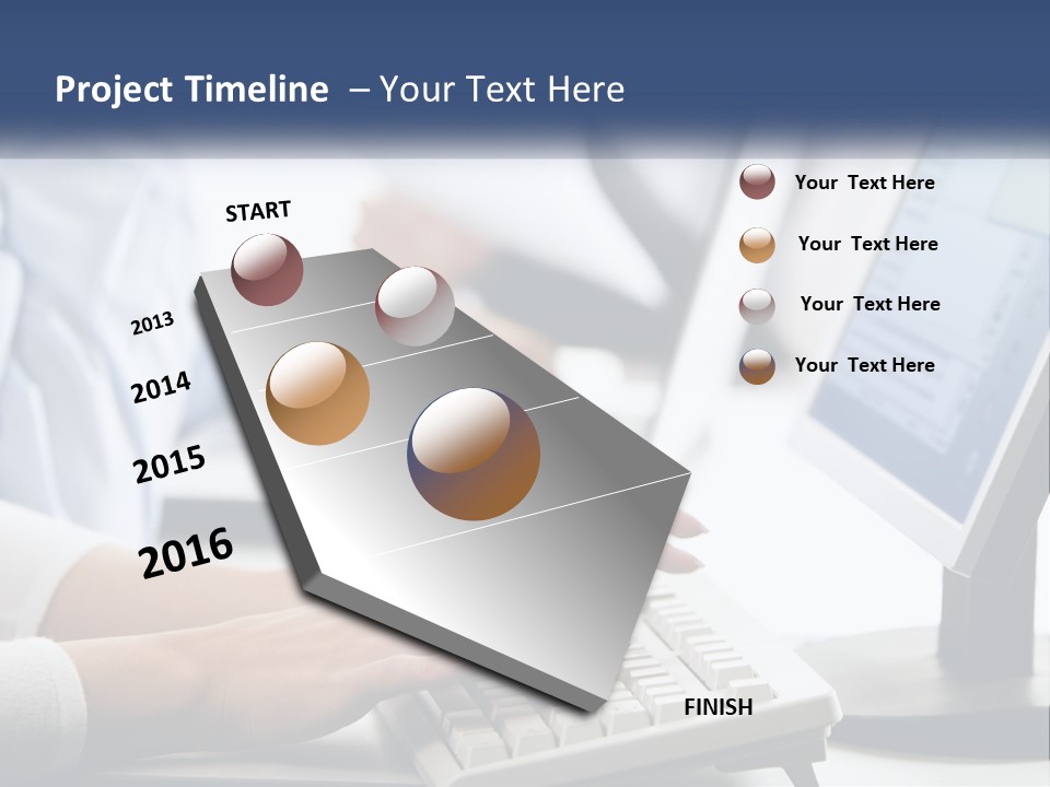Construct Blue Sky Park PowerPoint Template