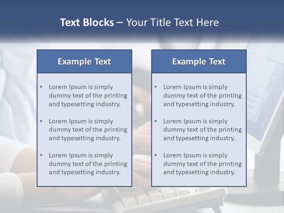 Construct Blue Sky Park PowerPoint Template