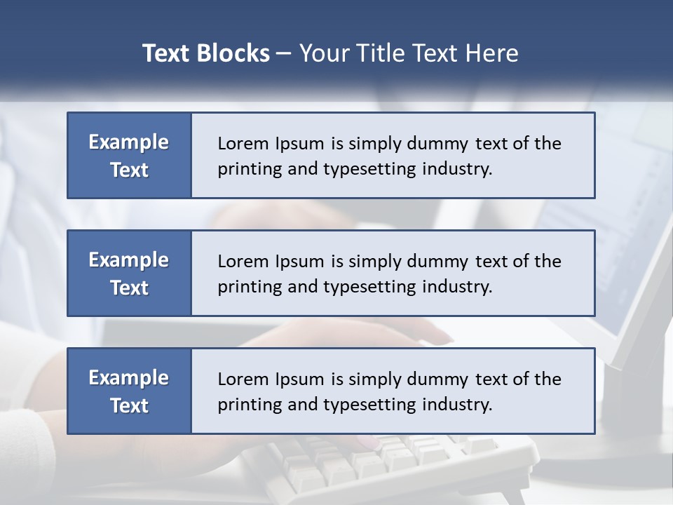 Construct Blue Sky Park PowerPoint Template