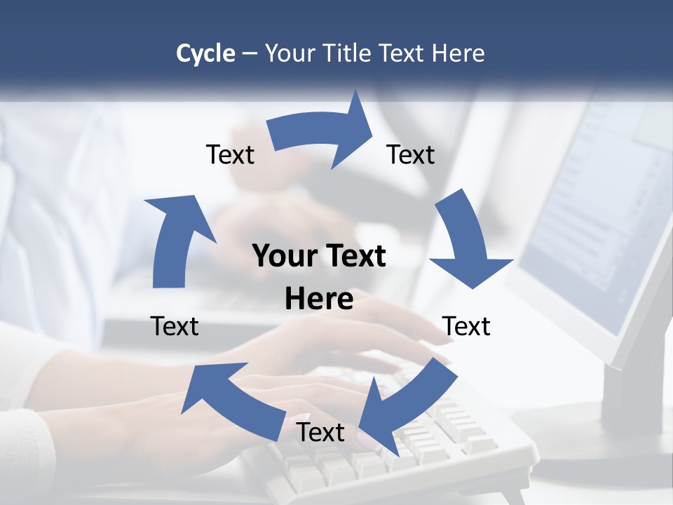 Construct Blue Sky Park PowerPoint Template