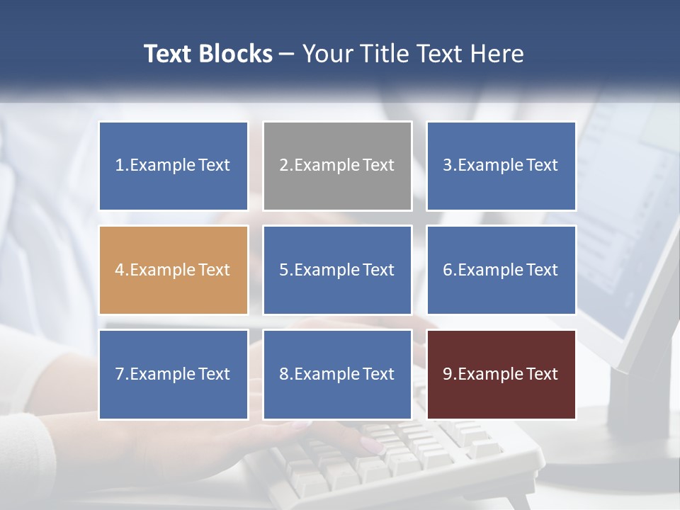 Construct Blue Sky Park PowerPoint Template