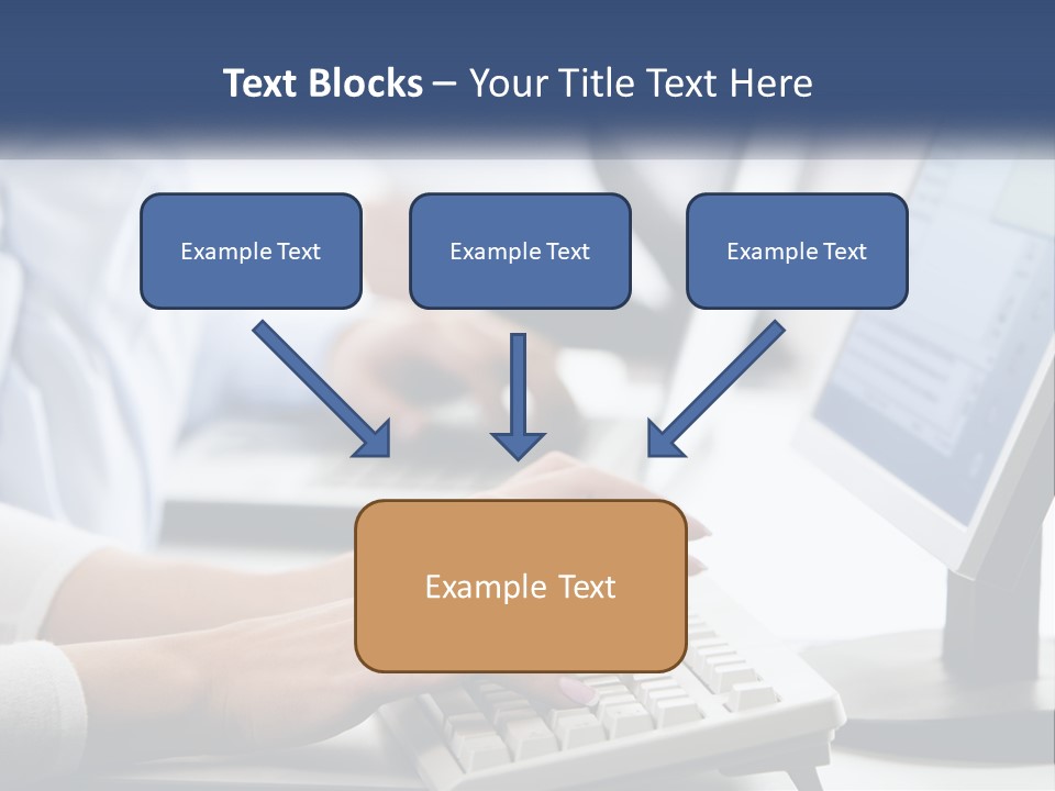 Construct Blue Sky Park PowerPoint Template