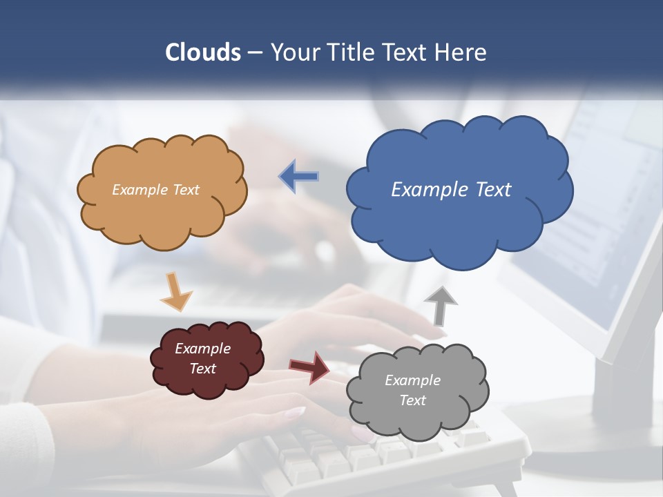 Construct Blue Sky Park PowerPoint Template