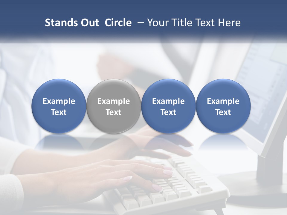 Construct Blue Sky Park PowerPoint Template