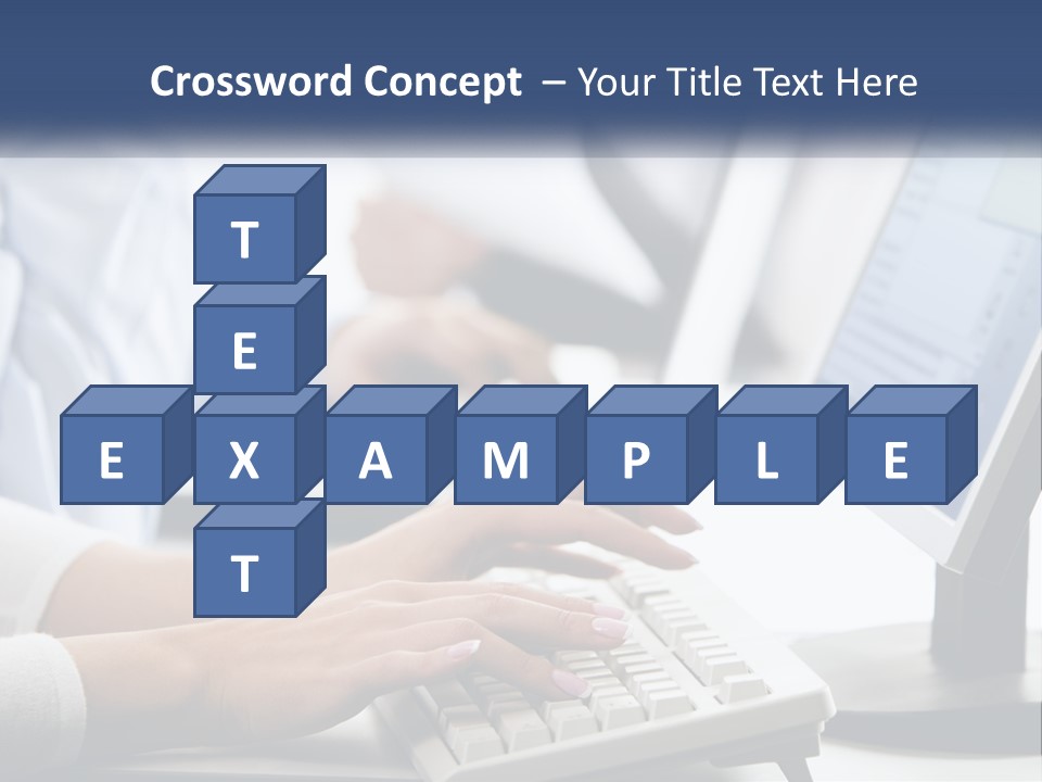 Construct Blue Sky Park PowerPoint Template