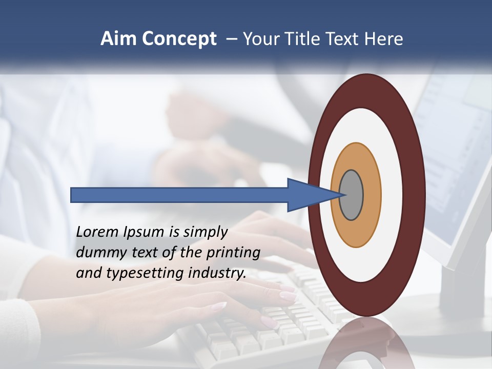 Construct Blue Sky Park PowerPoint Template