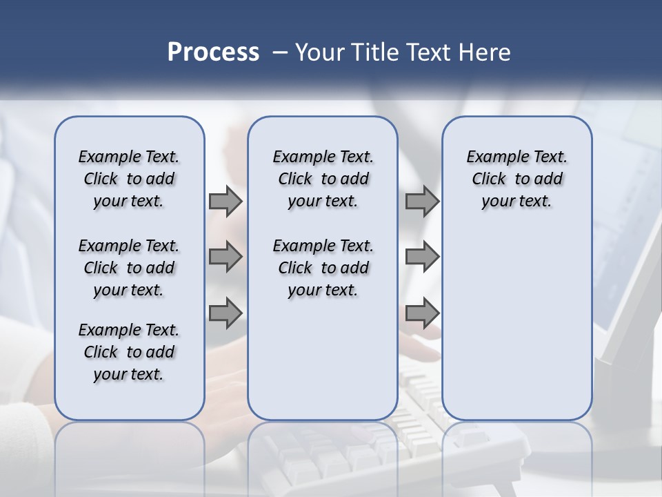 Construct Blue Sky Park PowerPoint Template