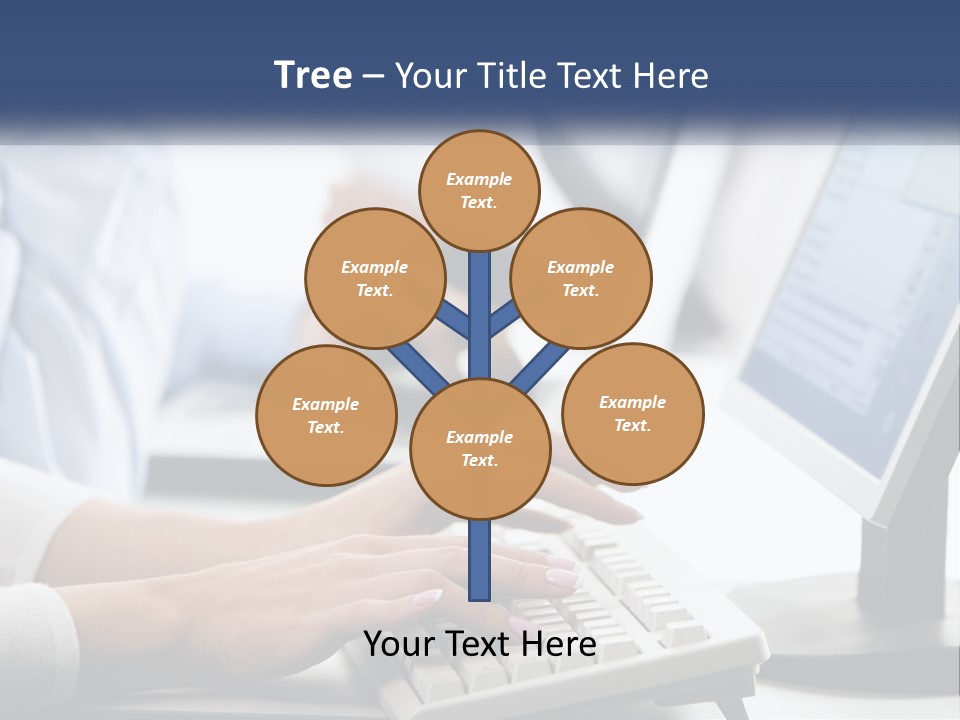 Construct Blue Sky Park PowerPoint Template