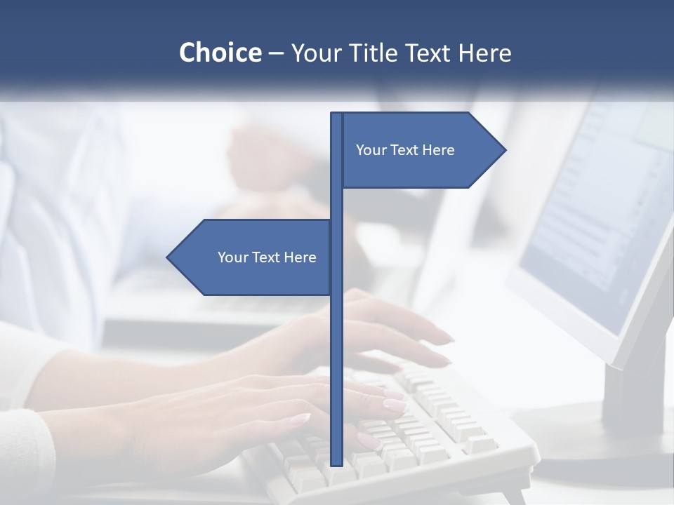 Construct Blue Sky Park PowerPoint Template