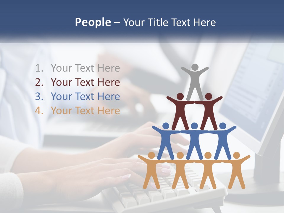 Construct Blue Sky Park PowerPoint Template