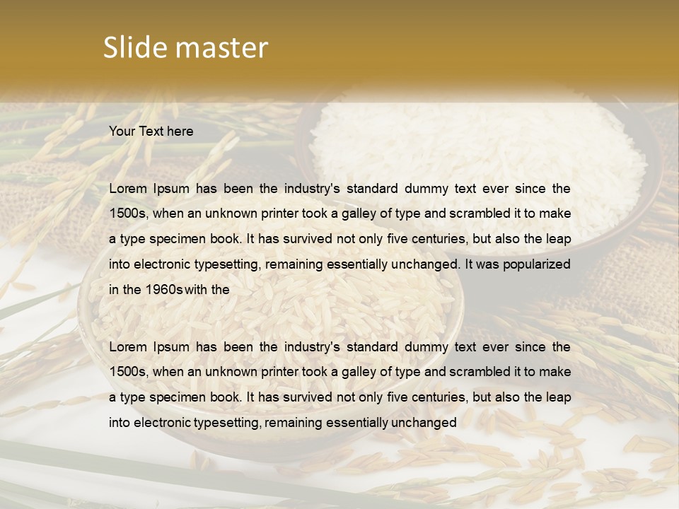 Thailand Sack Asia PowerPoint Template