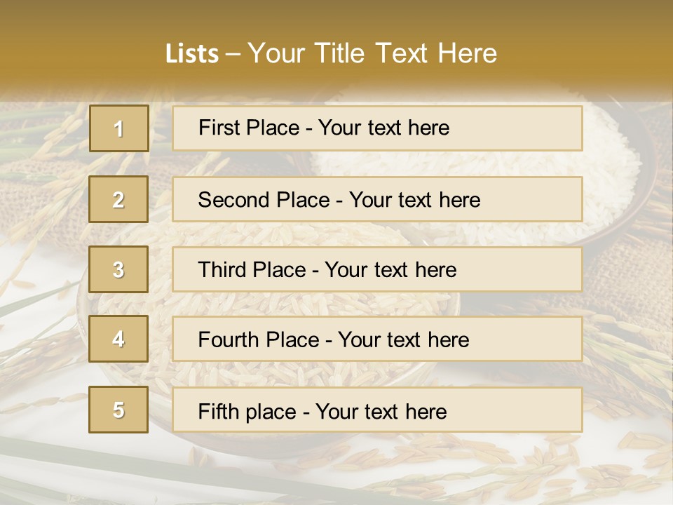 Thailand Sack Asia PowerPoint Template