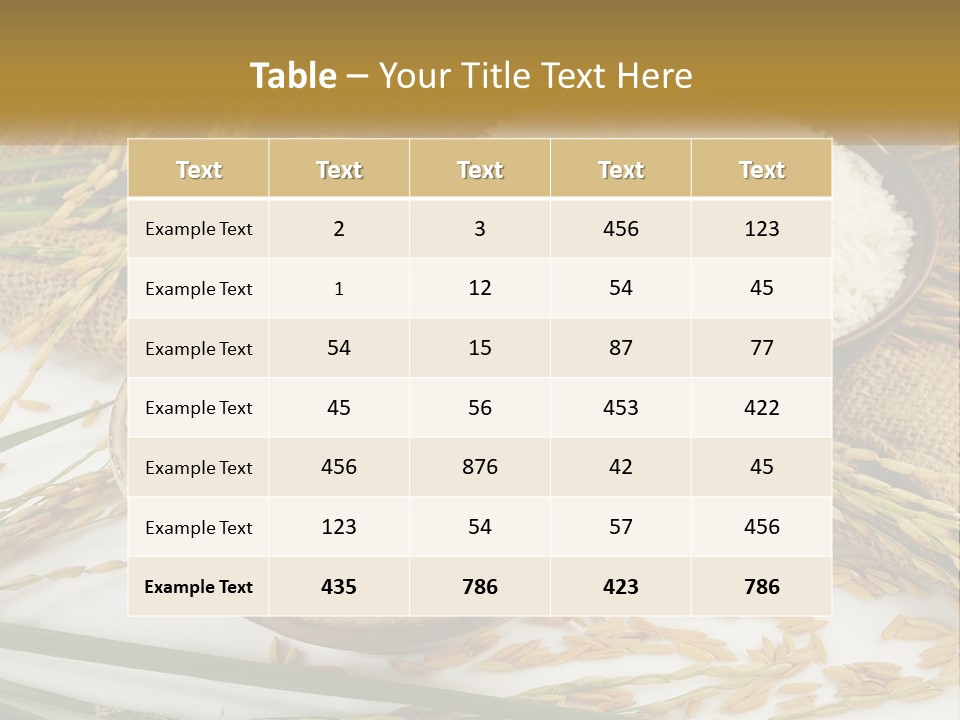 Thailand Sack Asia PowerPoint Template