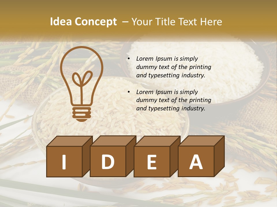 Thailand Sack Asia PowerPoint Template