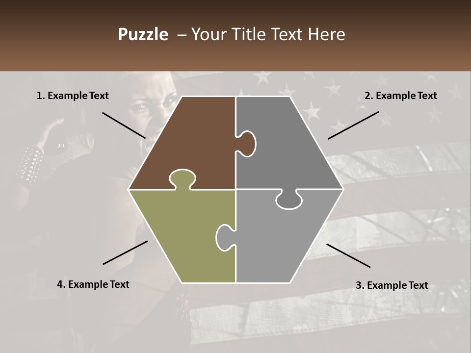 Agressive Anarchy Action PowerPoint Template