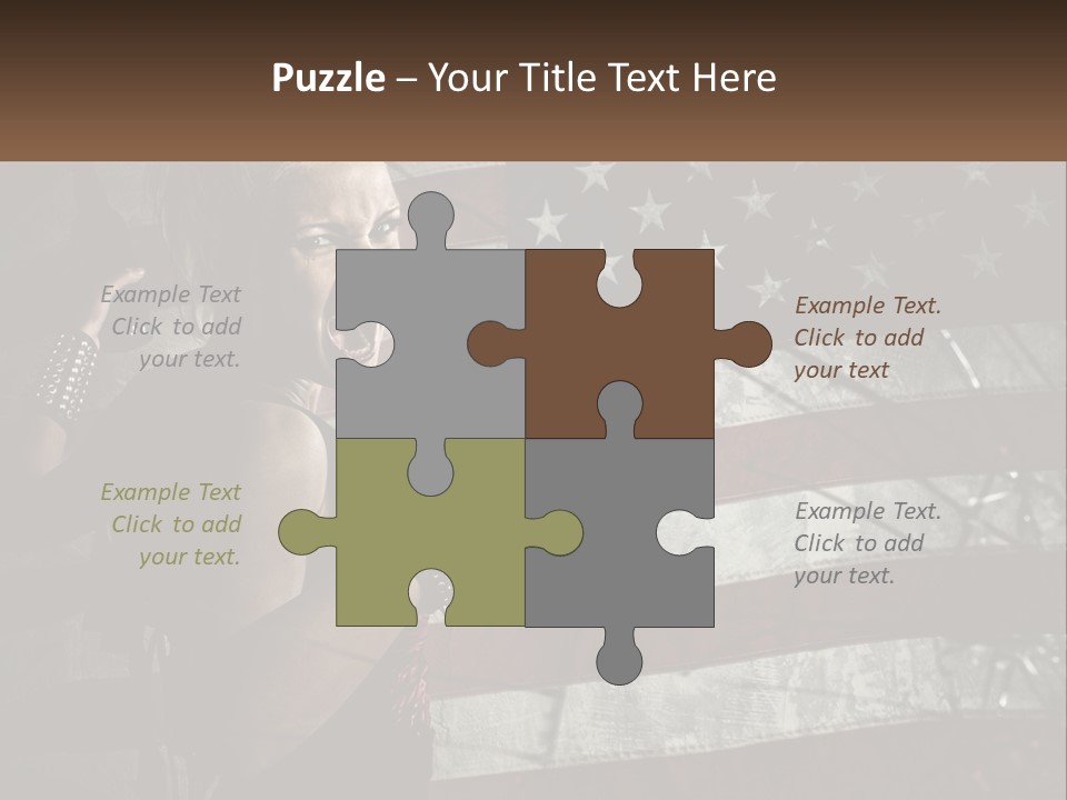 Agressive Anarchy Action PowerPoint Template