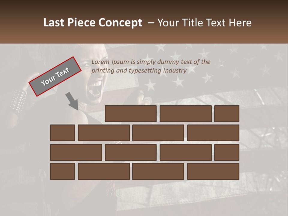 Agressive Anarchy Action PowerPoint Template