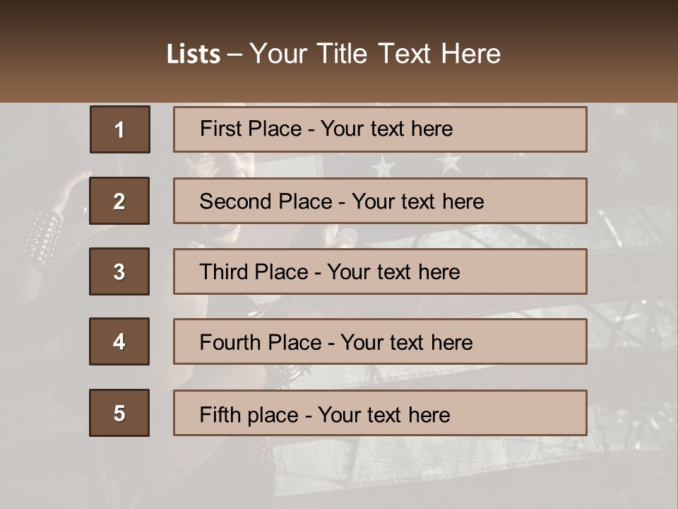 Agressive Anarchy Action PowerPoint Template