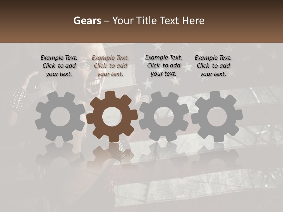 Agressive Anarchy Action PowerPoint Template