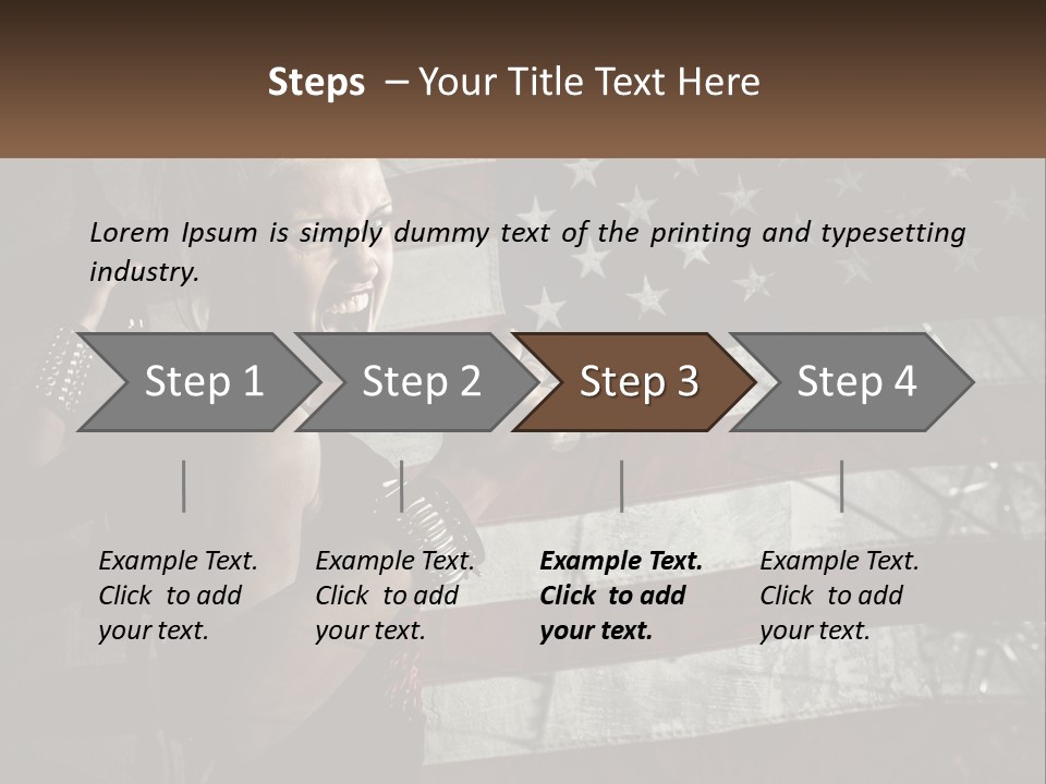 Agressive Anarchy Action PowerPoint Template