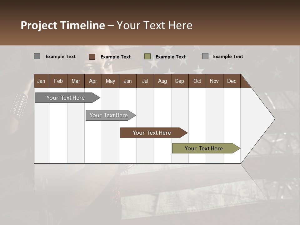 Agressive Anarchy Action PowerPoint Template