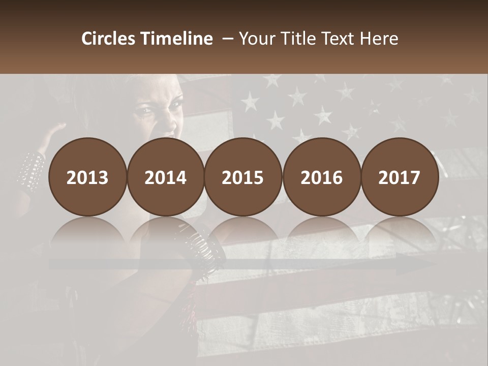 Agressive Anarchy Action PowerPoint Template