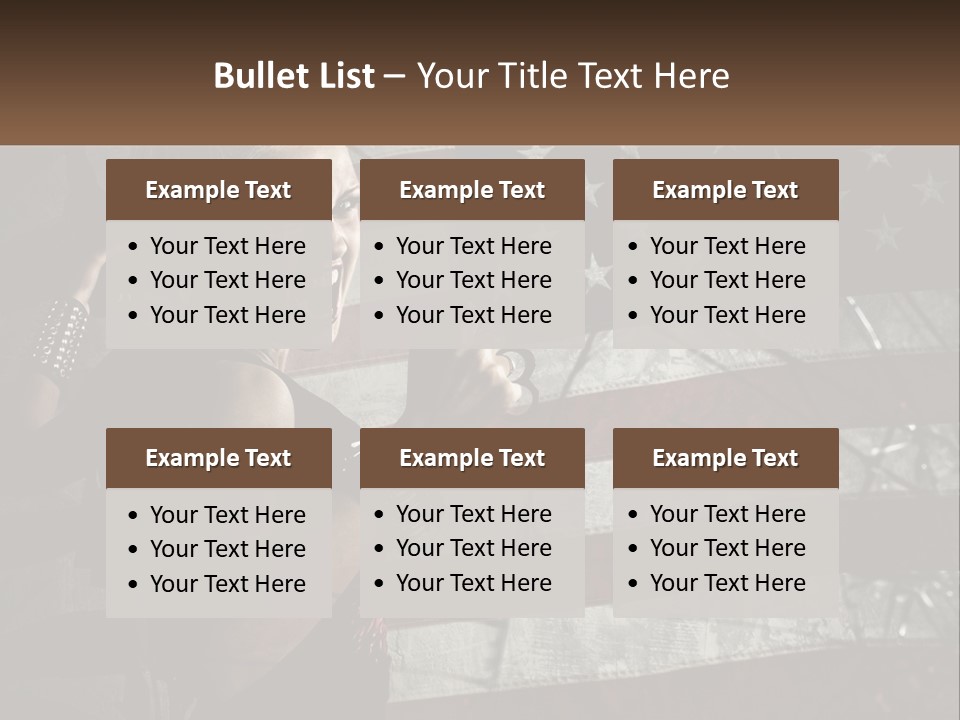 Agressive Anarchy Action PowerPoint Template