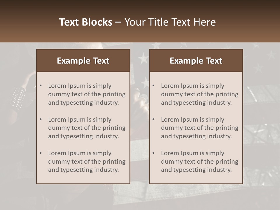 Agressive Anarchy Action PowerPoint Template