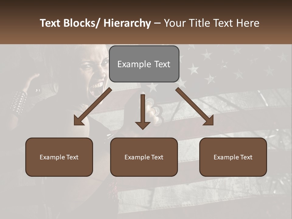 Agressive Anarchy Action PowerPoint Template