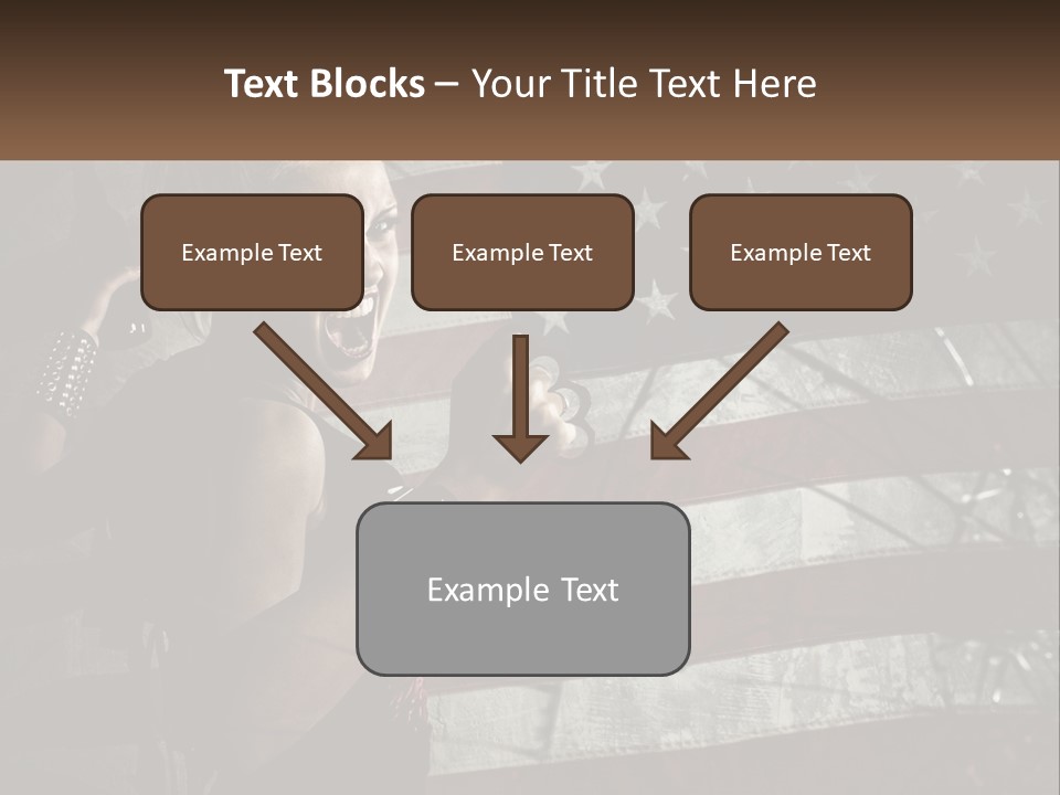 Agressive Anarchy Action PowerPoint Template