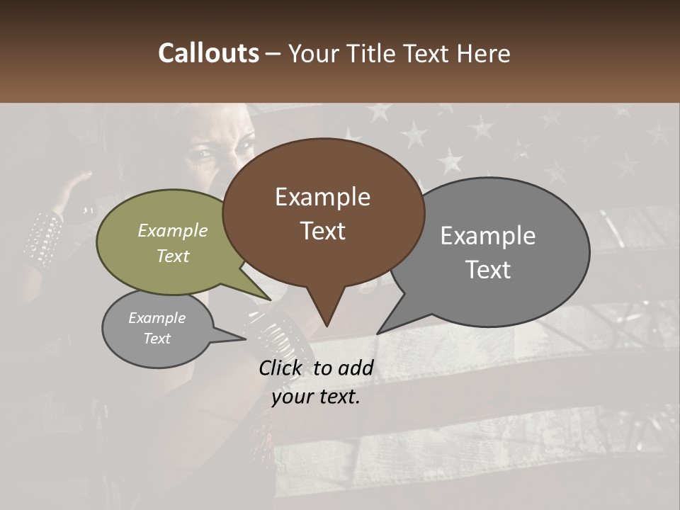 Agressive Anarchy Action PowerPoint Template