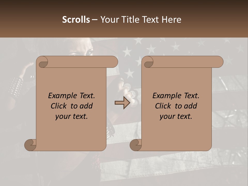 Agressive Anarchy Action PowerPoint Template