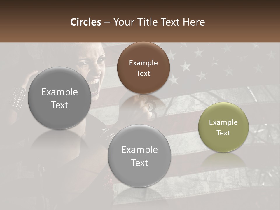 Agressive Anarchy Action PowerPoint Template