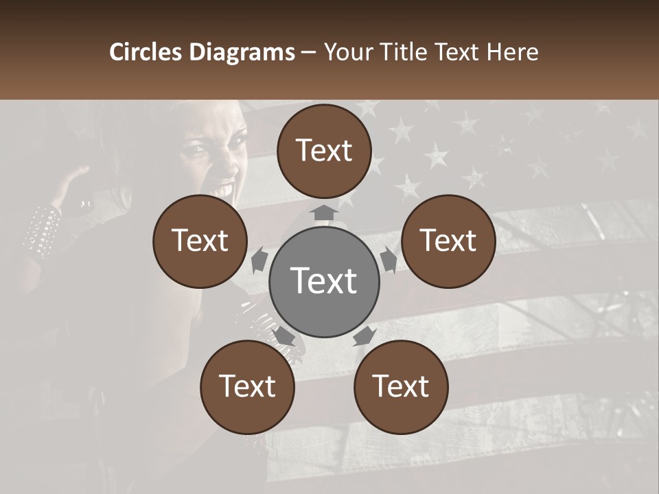 Agressive Anarchy Action PowerPoint Template