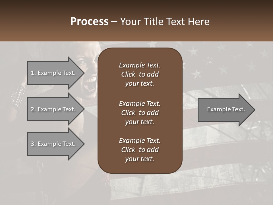 Agressive Anarchy Action PowerPoint Template