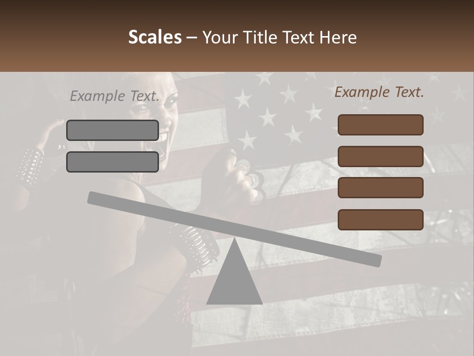 Agressive Anarchy Action PowerPoint Template