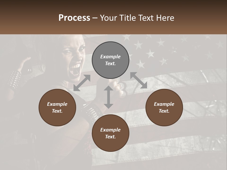 Agressive Anarchy Action PowerPoint Template