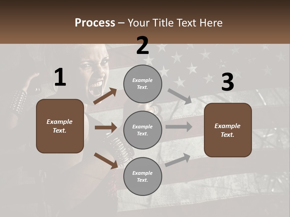 Agressive Anarchy Action PowerPoint Template