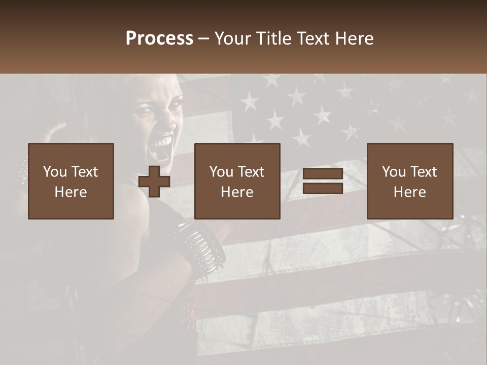 Agressive Anarchy Action PowerPoint Template