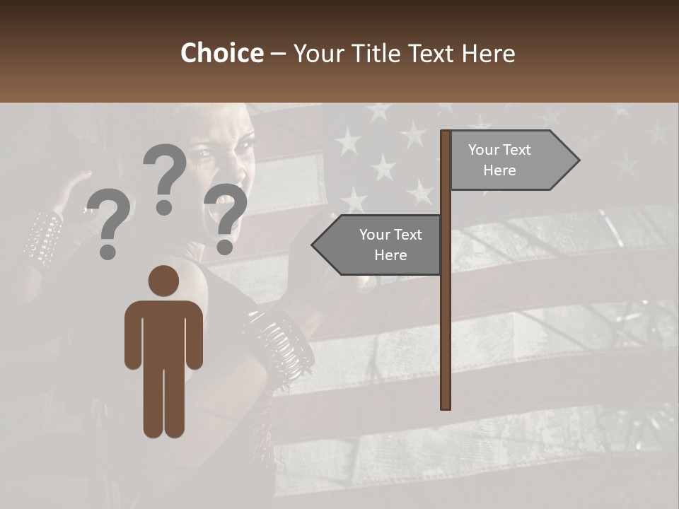 Agressive Anarchy Action PowerPoint Template