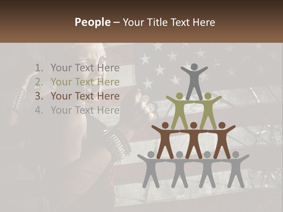 Agressive Anarchy Action PowerPoint Template