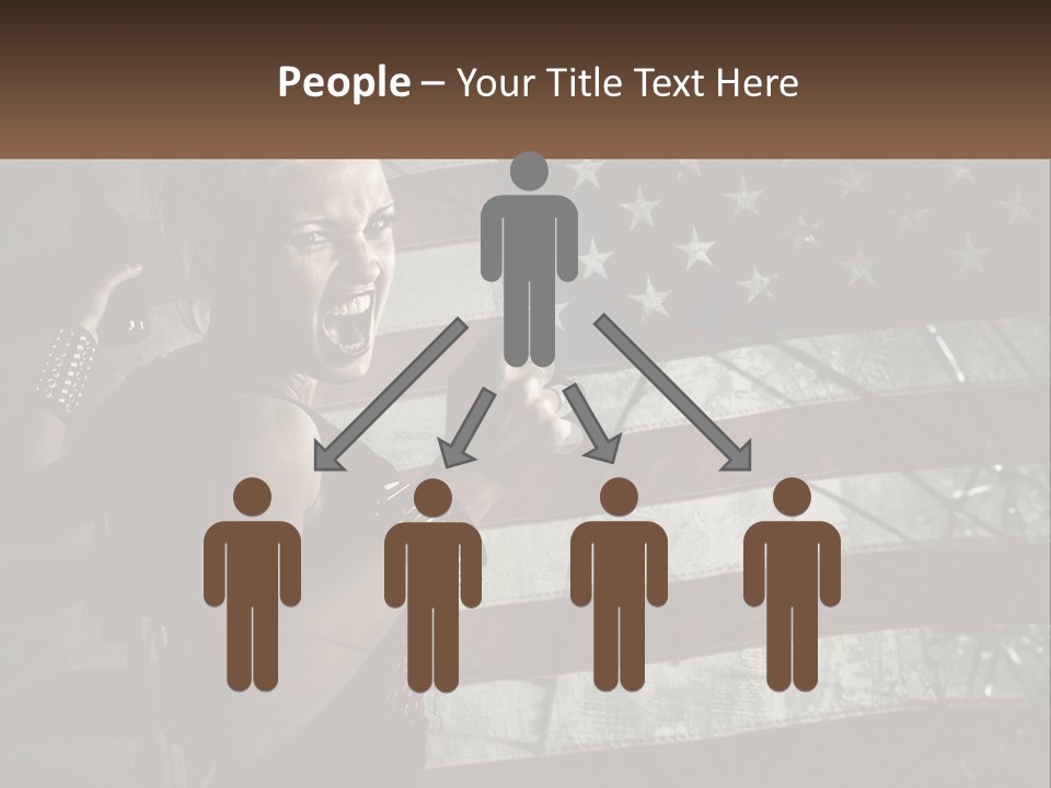 Agressive Anarchy Action PowerPoint Template