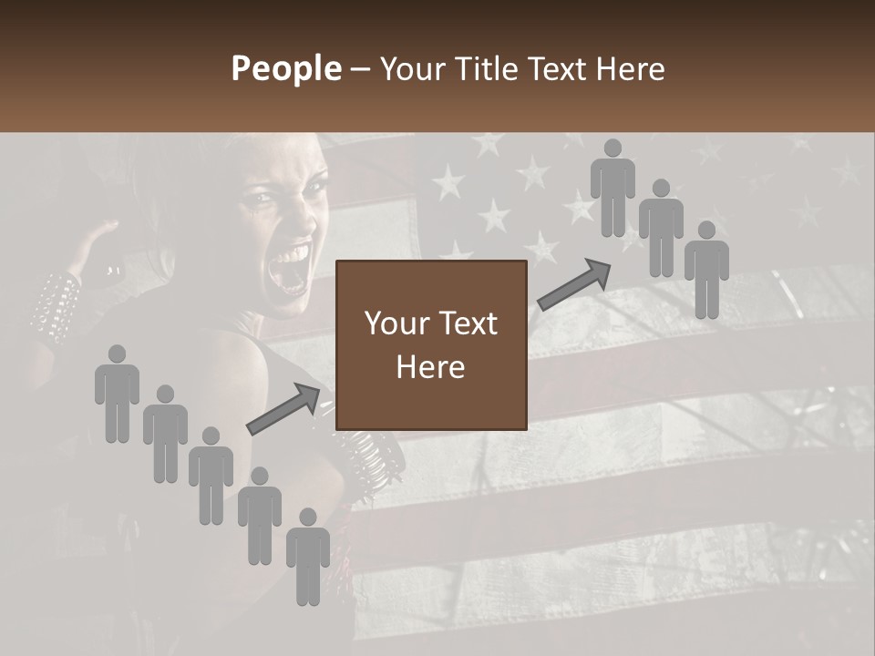 Agressive Anarchy Action PowerPoint Template