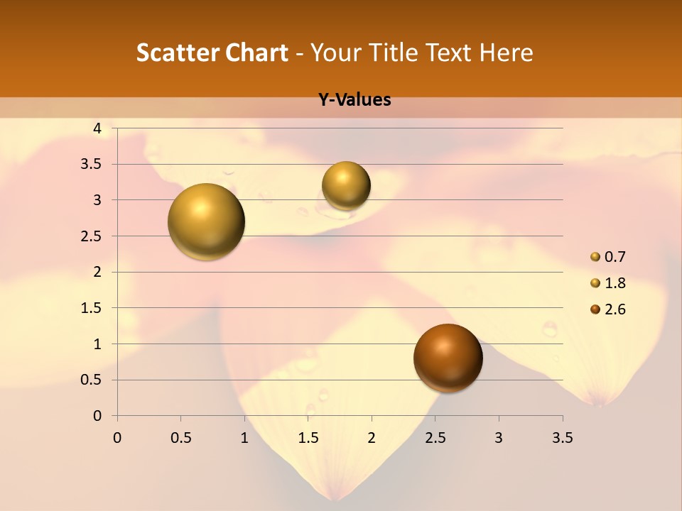 Leaf Pattern Yellow PowerPoint Template