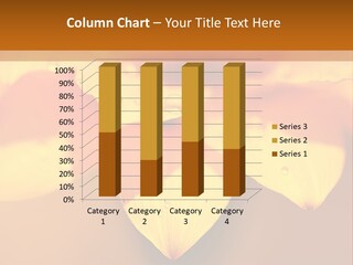 Leaf Pattern Yellow PowerPoint Template